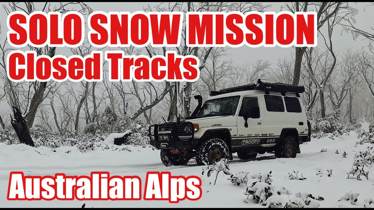 Solo Snow Mission |  Epic VHC Adventure