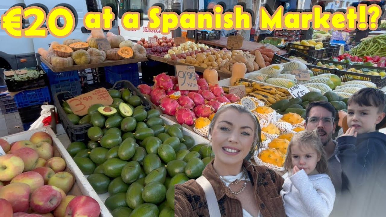 We Took €20 to a Spanish Market… This Is What We Got