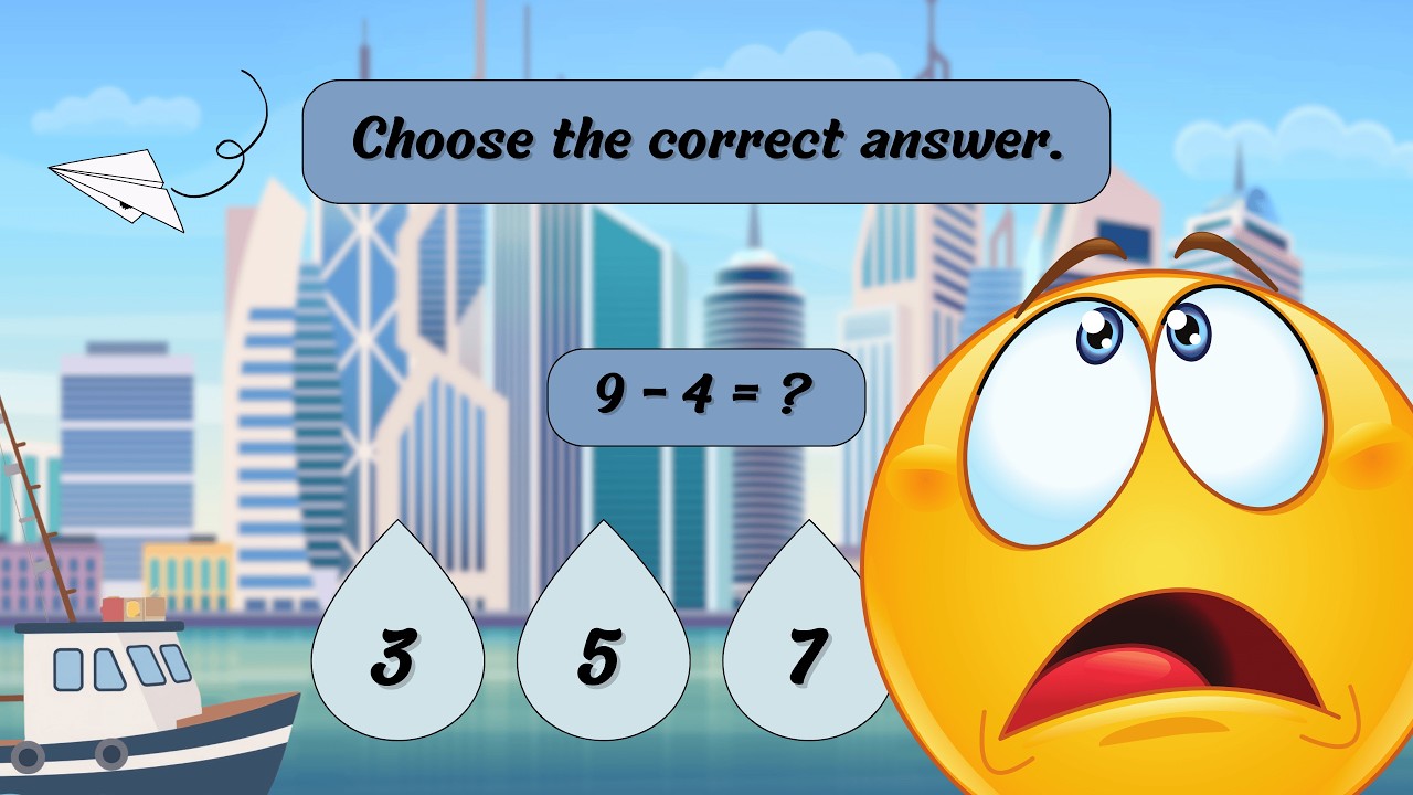 Learn Addition and Subtraction – 1st Grade Math Practice | Safe Place