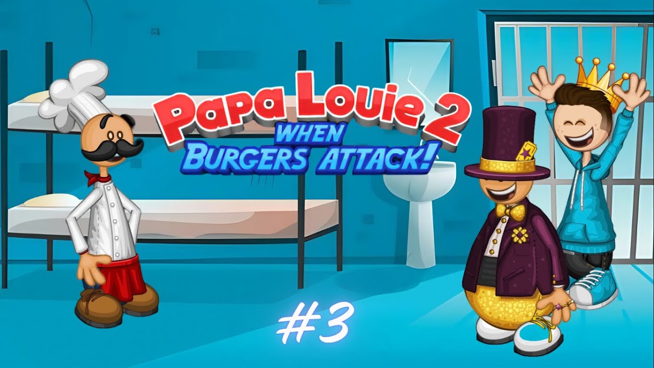 Saving Foodini with Georgito Papa Louie 2 When Burgers Attack! #3 (2025)