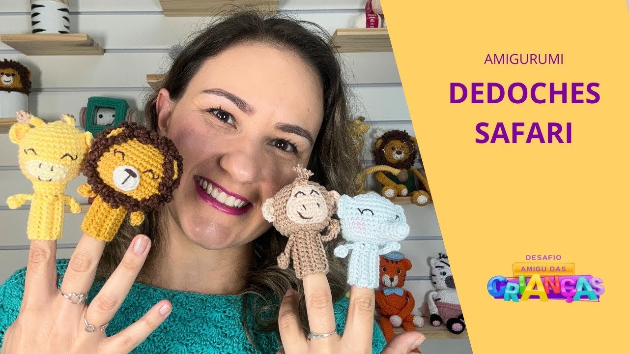 Amigurumi - Dedoche Safari