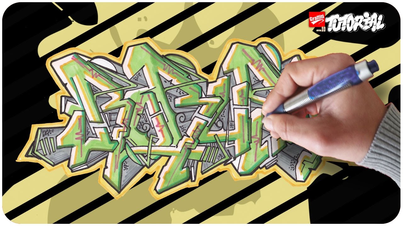 Graffiti Tutorial   ★ROBUST★ Kompletter Style Aufbau