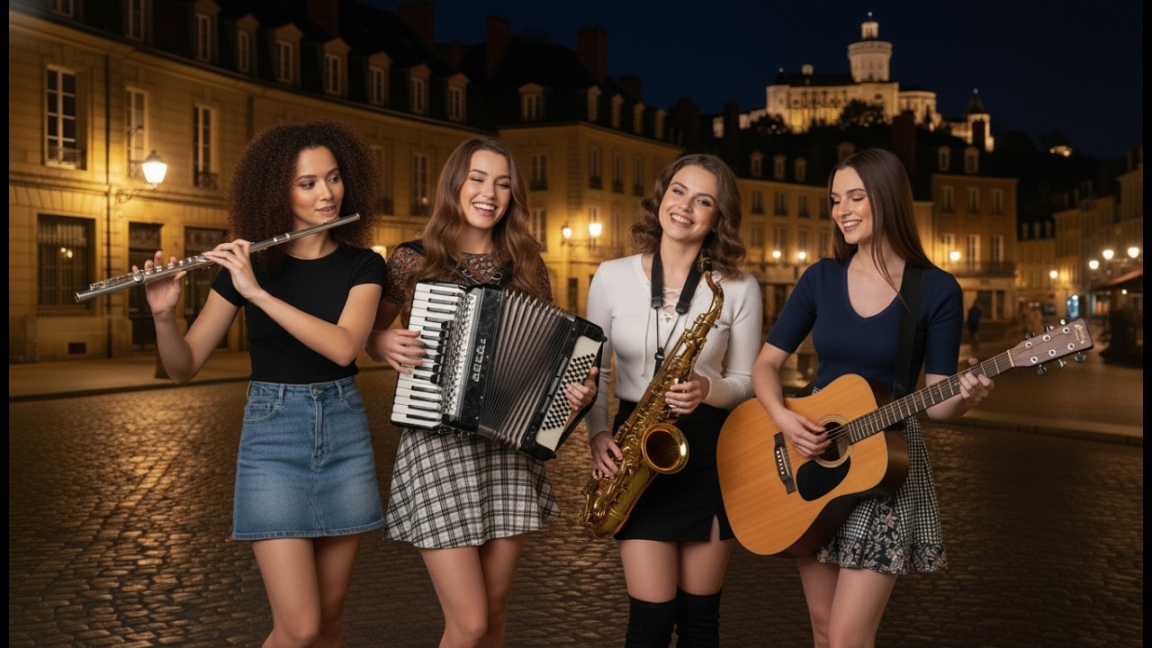 JOYFUL Flamenco Flute, Accordion, Saxophone & Guitar – The Ultimate Summer Vacation Vibes