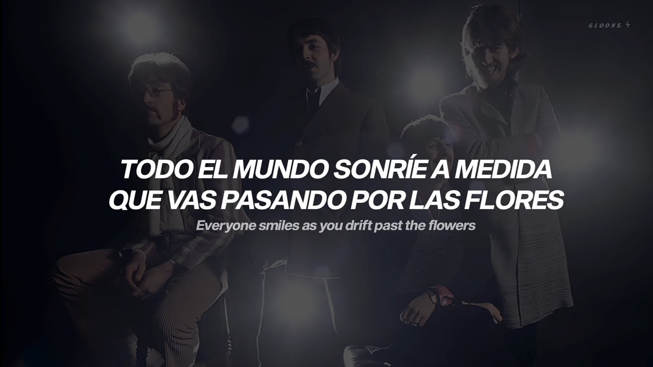 The Beatles - Lucy in the Sky With Diamonds (Sub. Español)