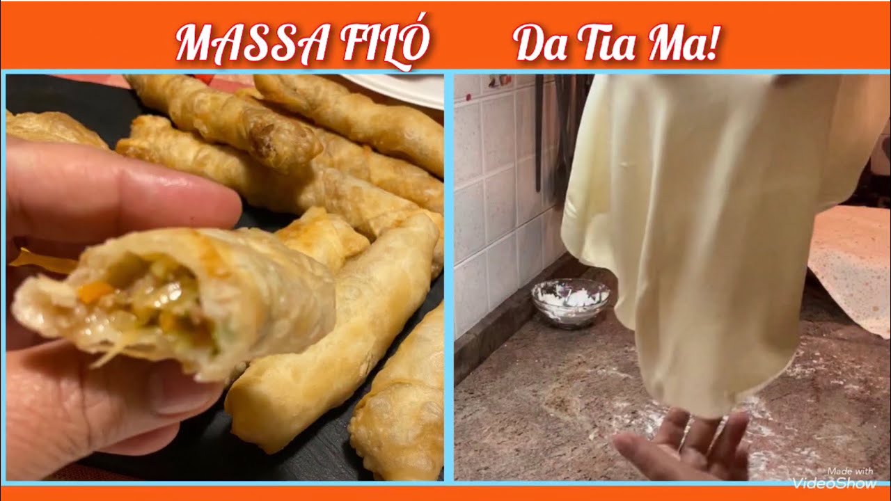 Massa Filó Crocante