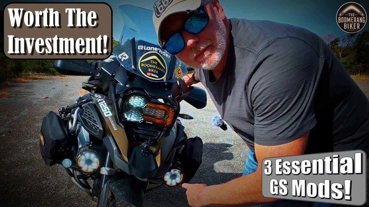 Cokima CK3 Plus, Lone Rider MotoLights, Headlight Guard - Three Mods Done Right! - BMW R1250 GS ADV