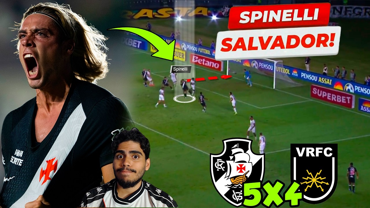 SPINELLI SALVOU! VASCO SE CLASSIFICA NOS PENALTIS PRA SIMI! POS JOGO VASCO X VOLTA REDONDA