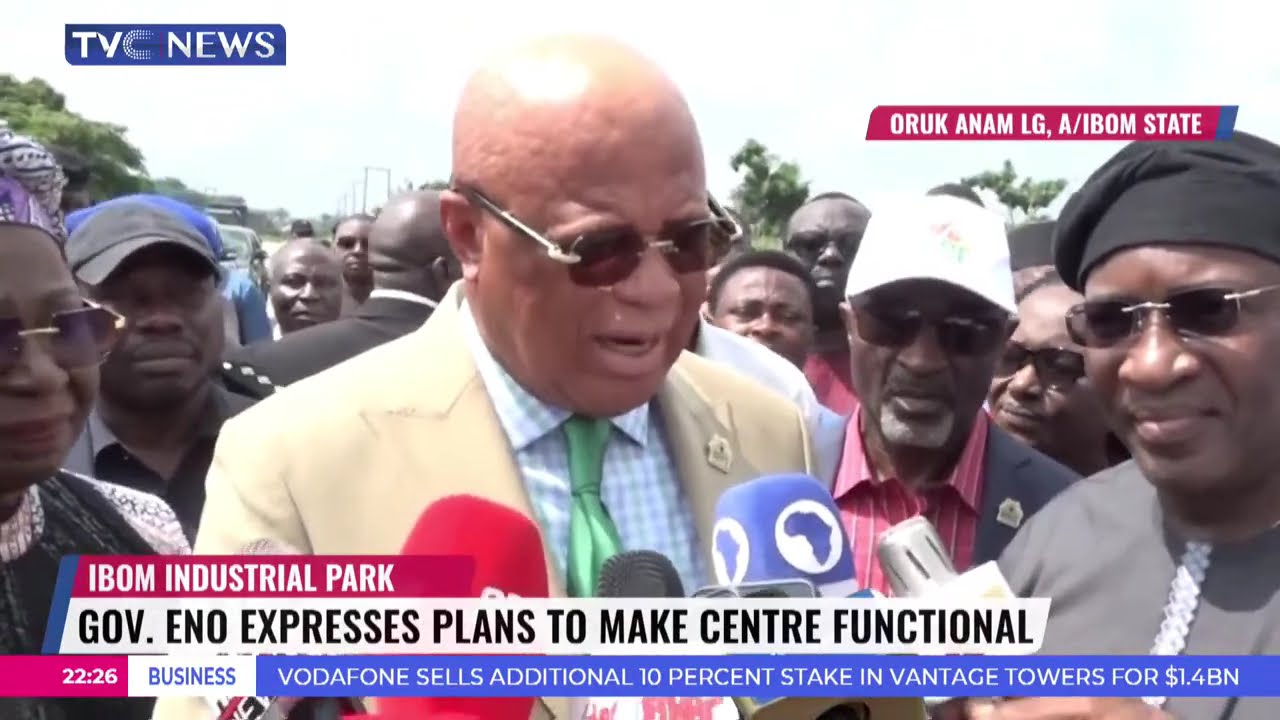 Ibom Industrial Park: Gov. Eno Expresses Plans To Make The Center Functional