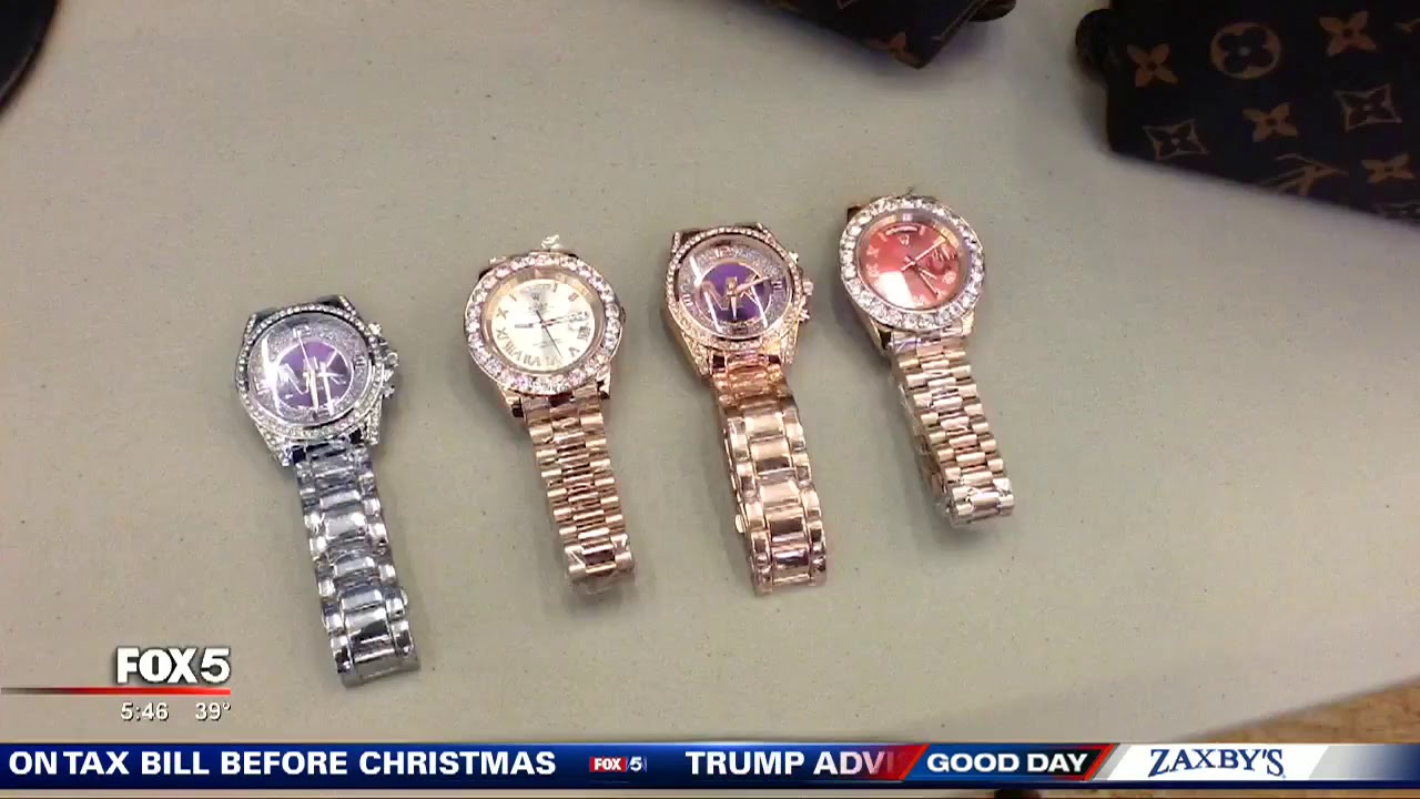 Airport officials warn of seized counterfeit merchandise