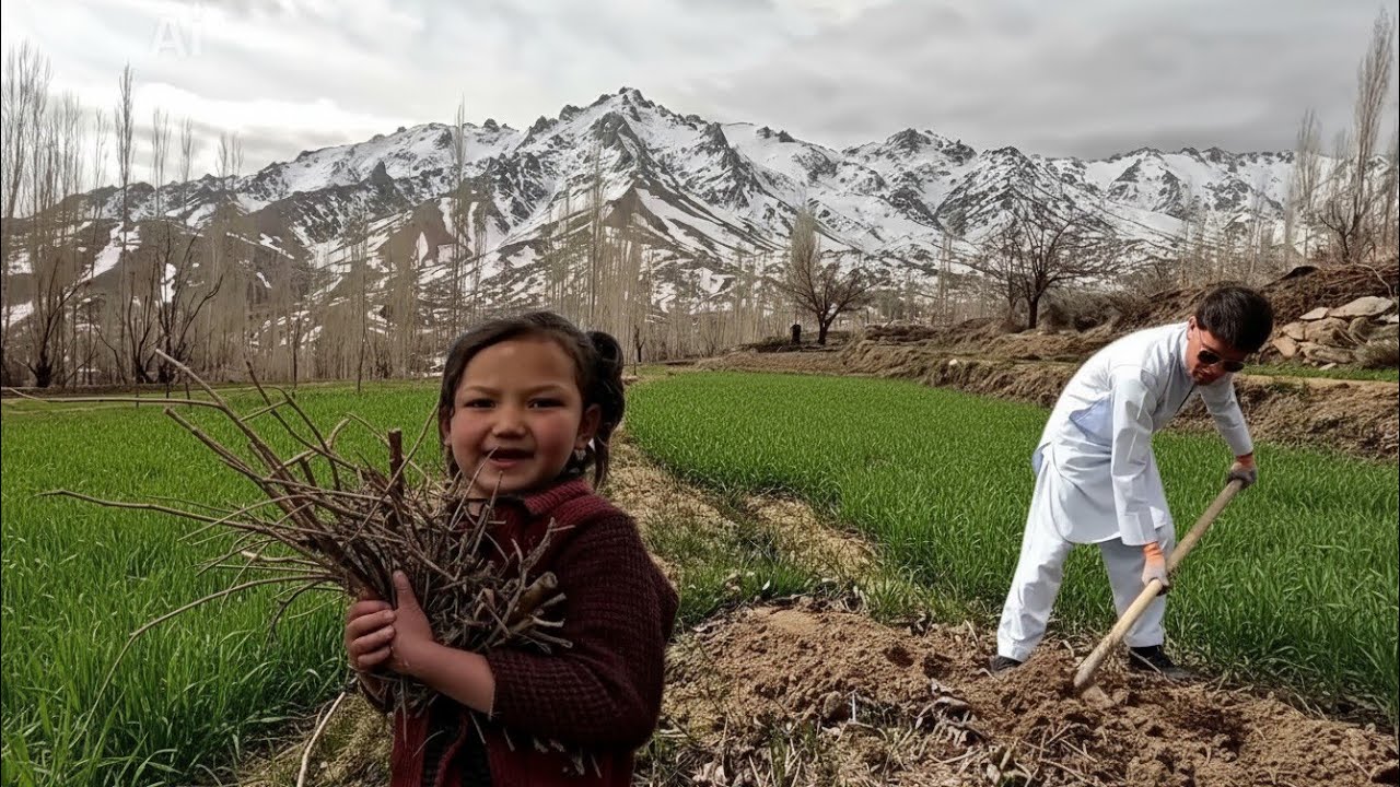 آماده کردن زمینِ زراعتی در بهار