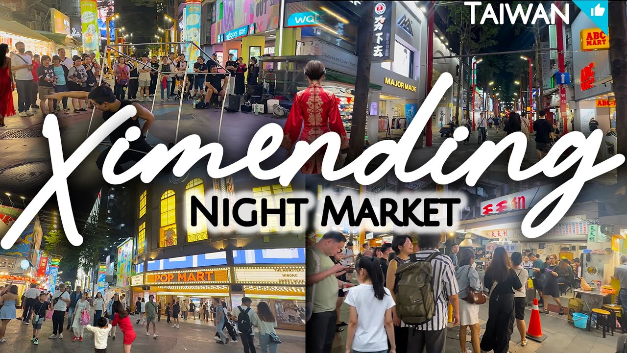 XIMENDING NIGHT MARKET Shop Eat Stroll TAIWAN | Cherriblyme