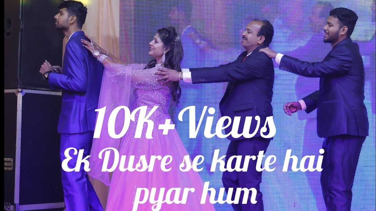 Family performance || Ek dusre se karte hai pyar hum || Easy dance steps