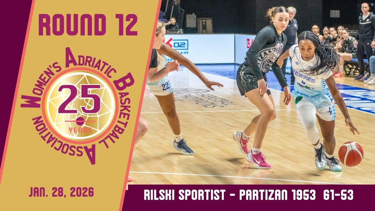 2025-25 WABA Round 12: Rilski Sportist-Partizan 1953 61-53 (28/01)