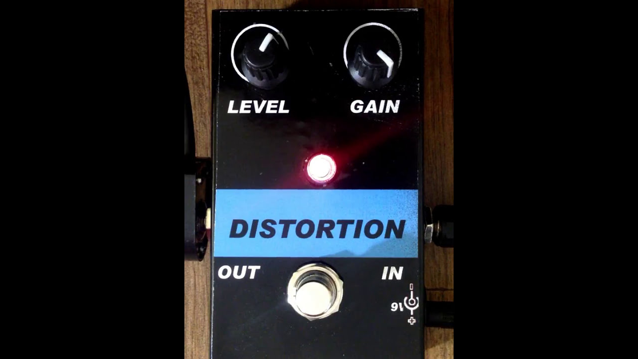 Pedal de Distor&ccedil;&atilde;o FXEFFECTS DISTORTION