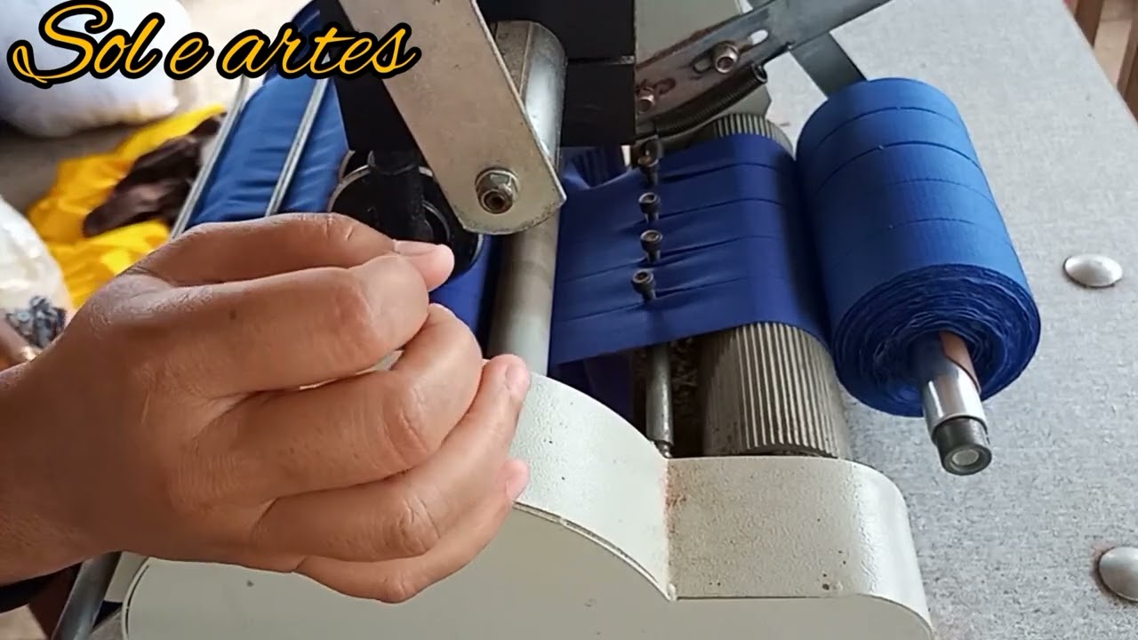 Veja o que essa  máquina de corta malha 🥰🥰🥰🥰🥰em vieis😱😱😱😱😱faz