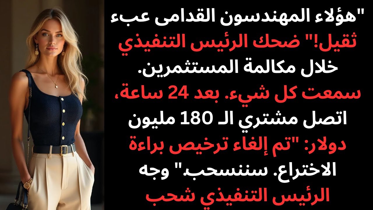 طردني الرئيس التنفيذي بدعوى أنني 