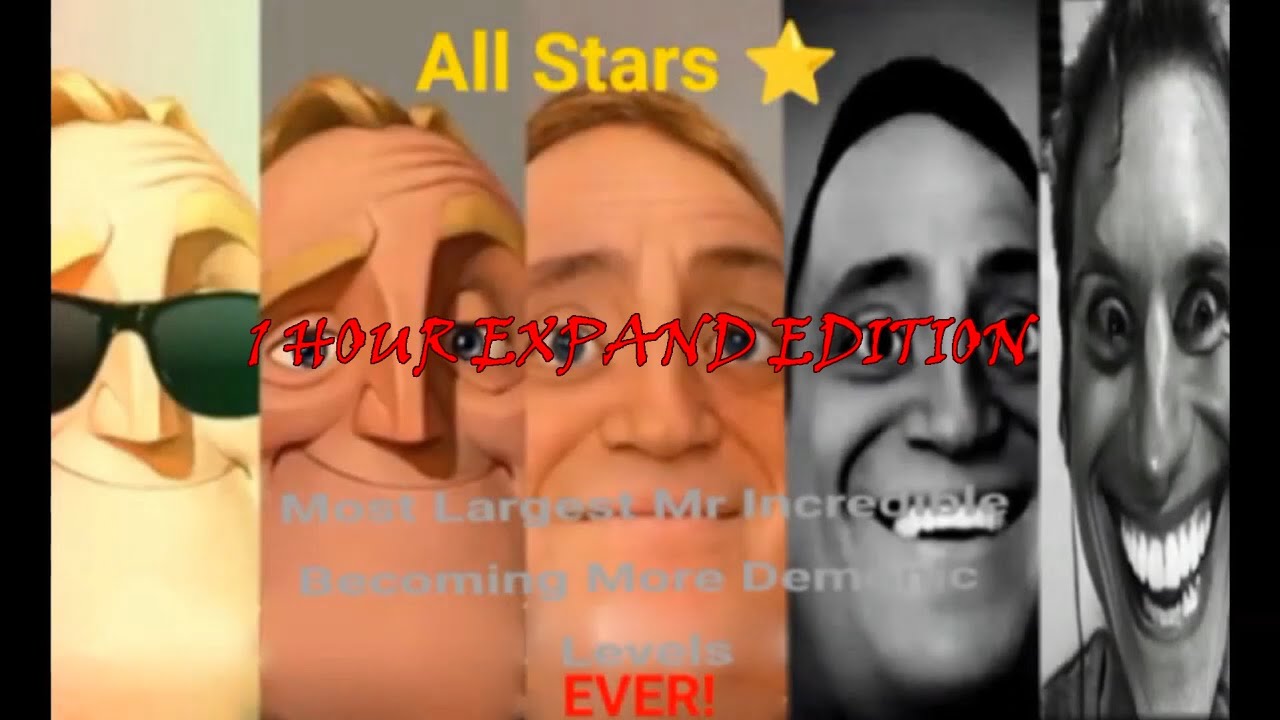 Mr Incredible Becoming Demonic (1 Hour Expanded All Stars Edition)