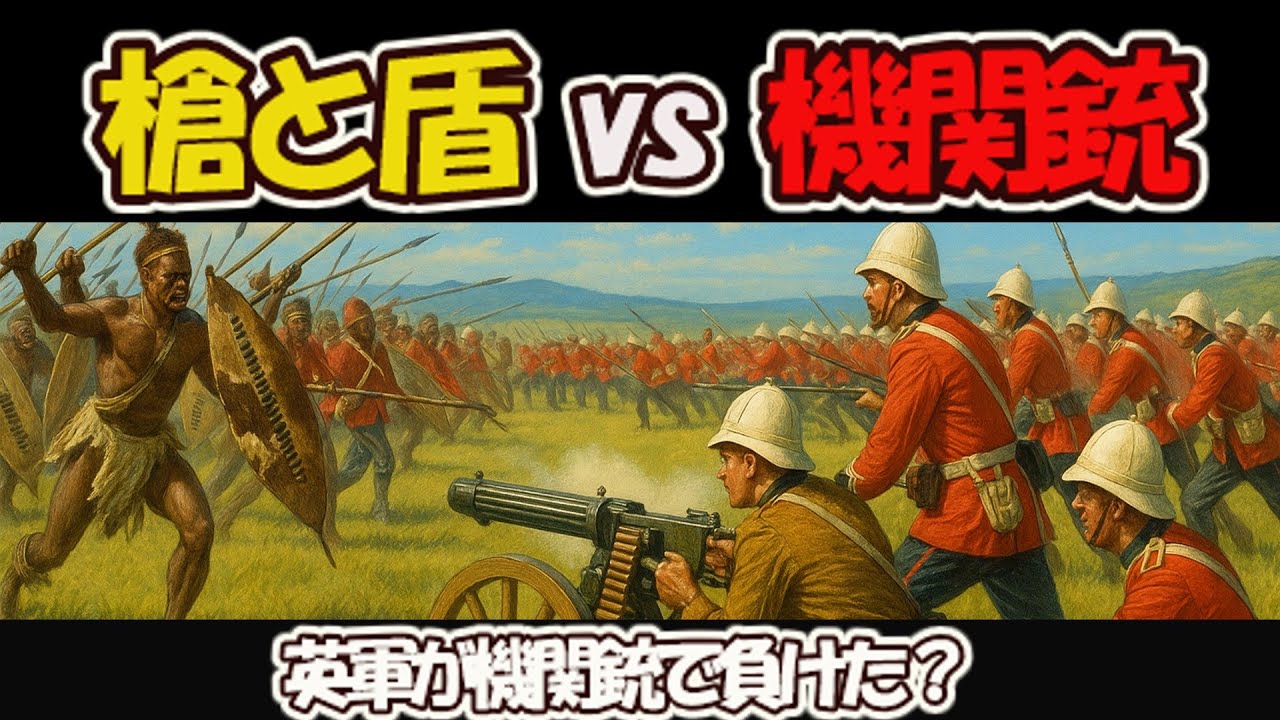 イギリス敗北の衝撃から始まるアフリカの地獄【ズールー戦争】