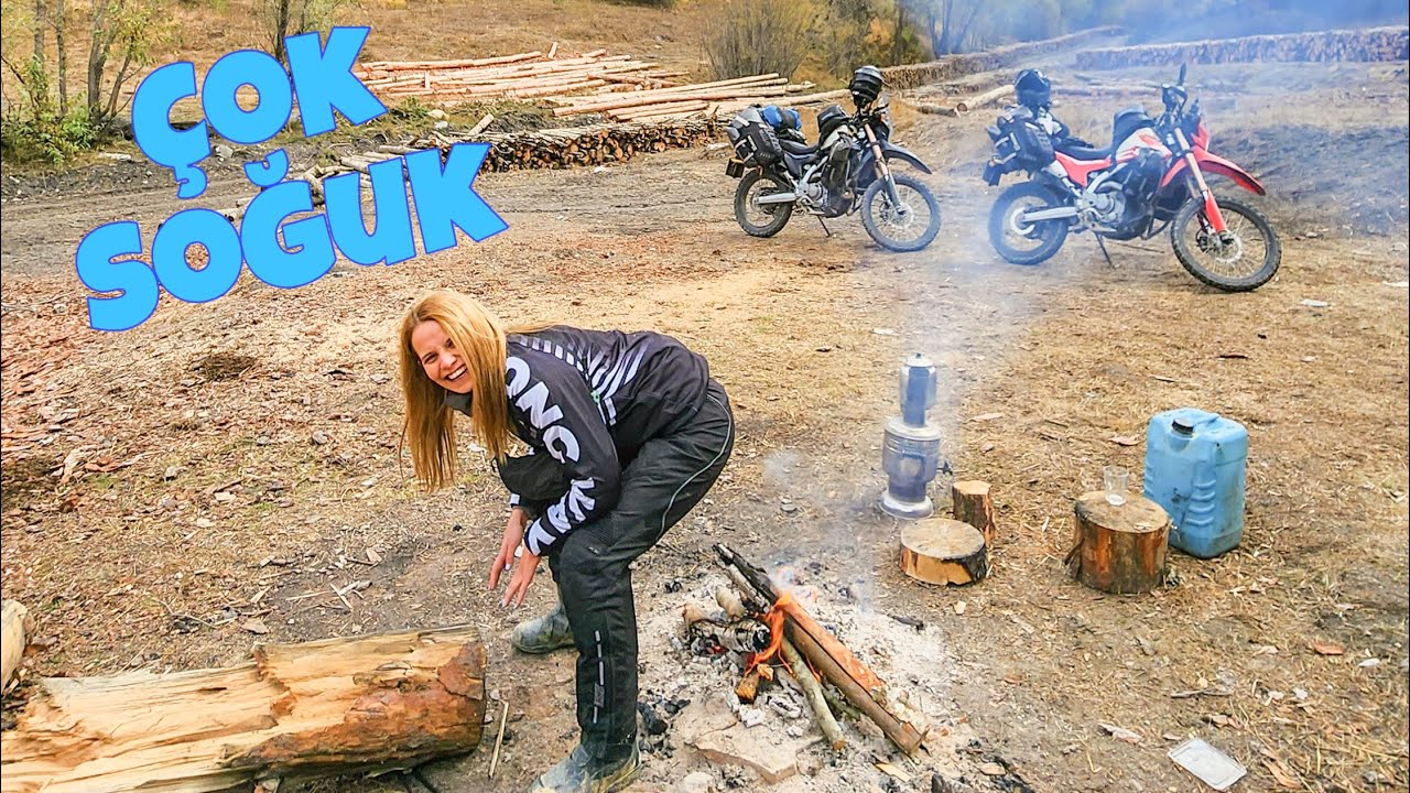 Kunduz Dağında Motosikletle Offroad Yaparken Hava Karardı #6