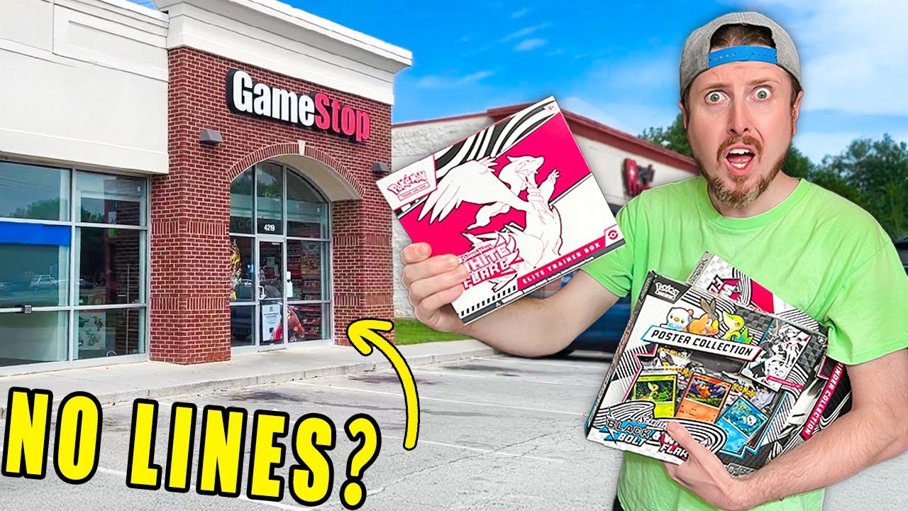 No Waiting in Line for New Pokemon Cards at GameStop?