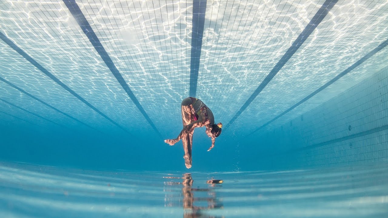 Breath Hold Training With Maya Gabeira. Shot by Ana Catarina