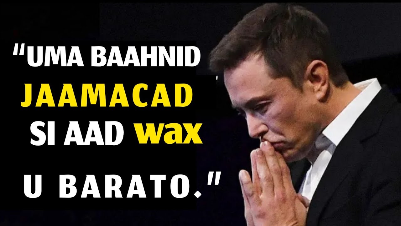 UMA BAAHNID JAAMACAD SI AAD WAX U BARATO.&rdquo;
