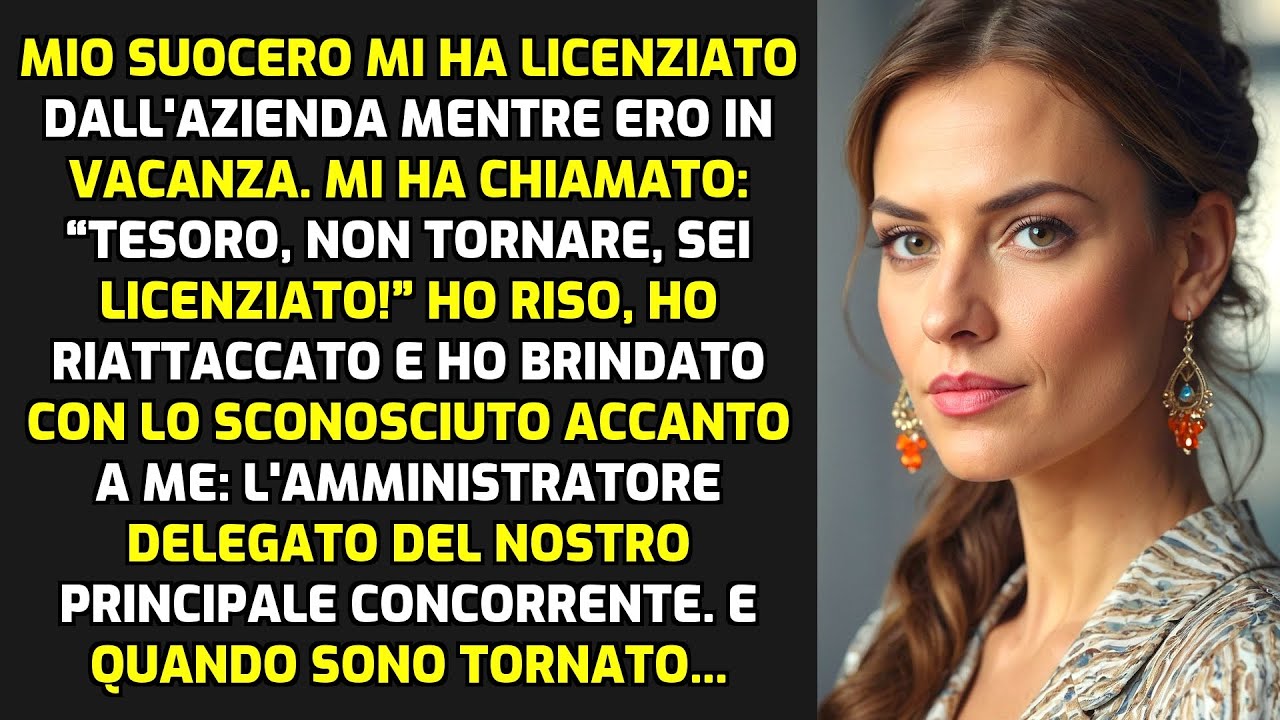 Mio Suocero Mi Ha Licenziato Dall'azienda Mentre Ero In Vacanza. Ma Quando Sono Tornato STORIE VITA