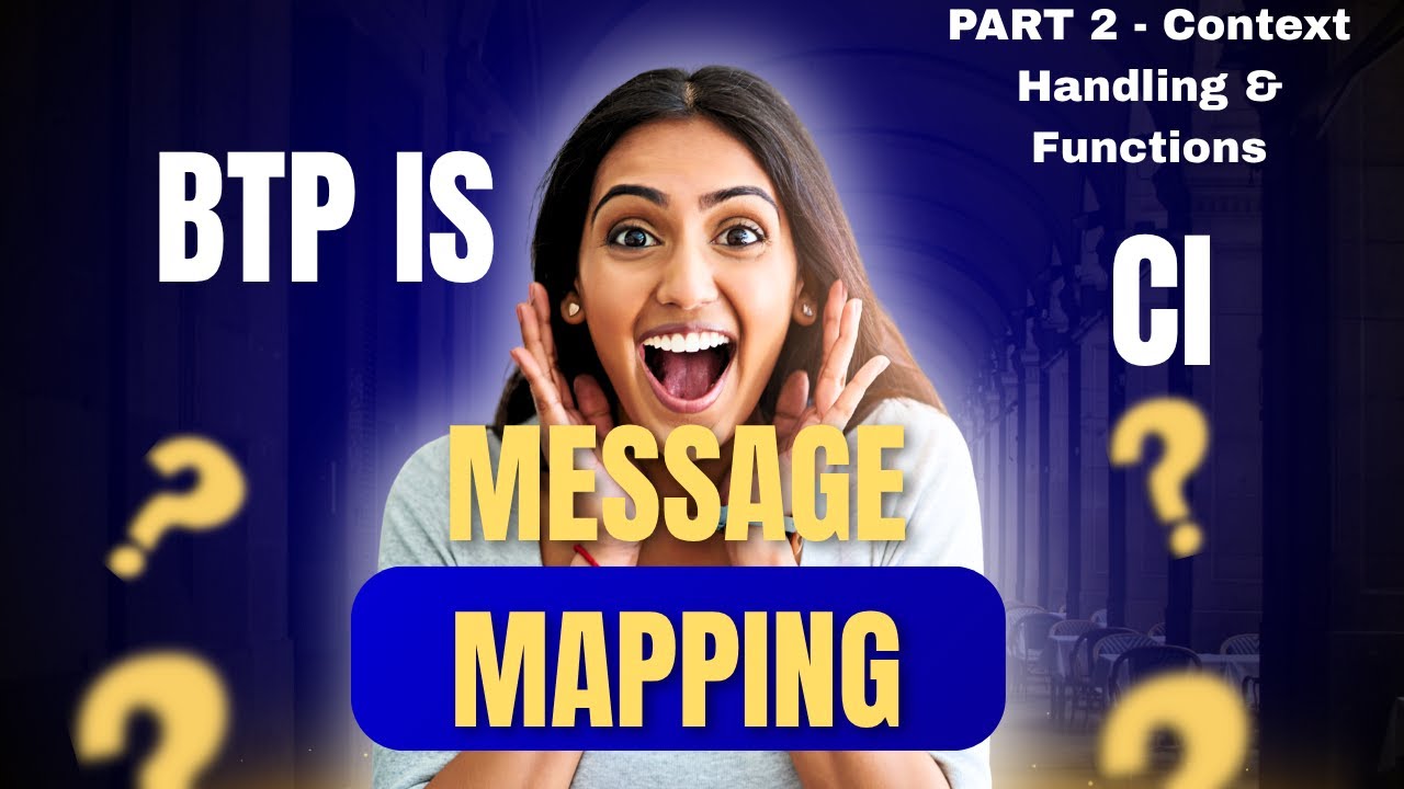 Advanced Message Mapping in SAP CPI | Context Handling & UDF (Part 2)