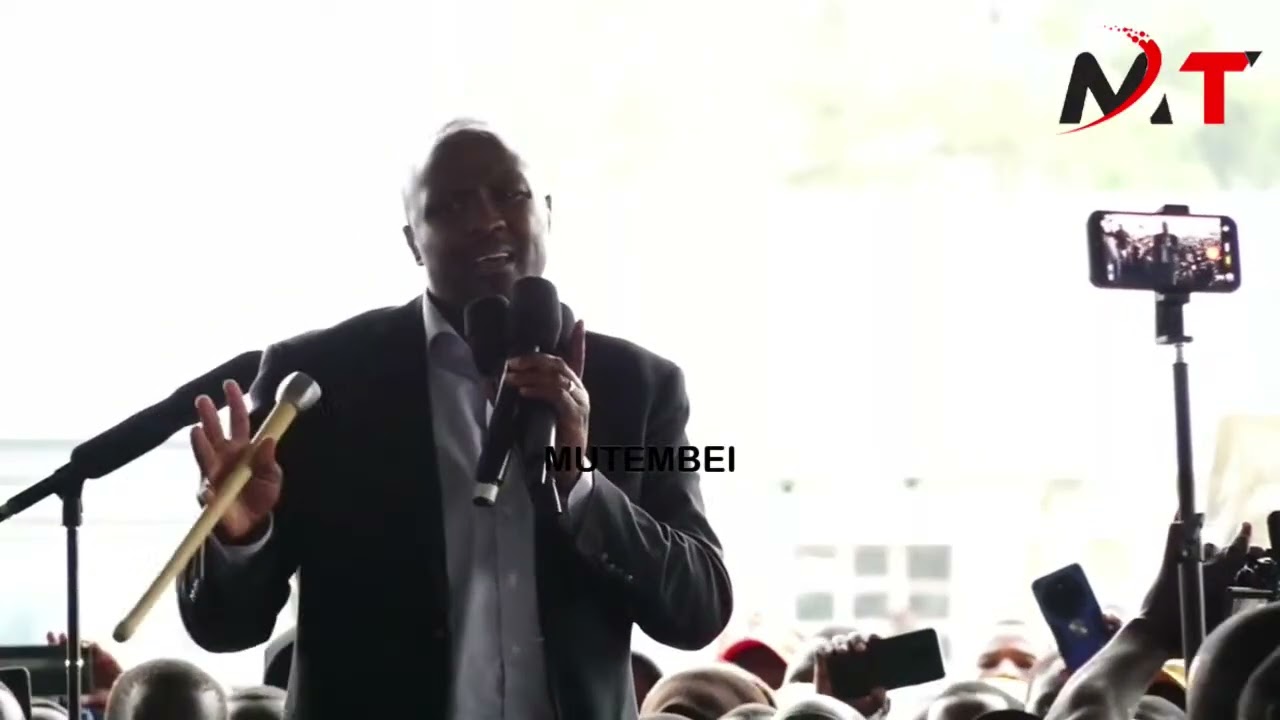 DRAMA! Alfred Keter CAUSES DRAMA AT Johana Ng'eno’S MASS AS HE CALLS Ruto A ONE TERM PRES!