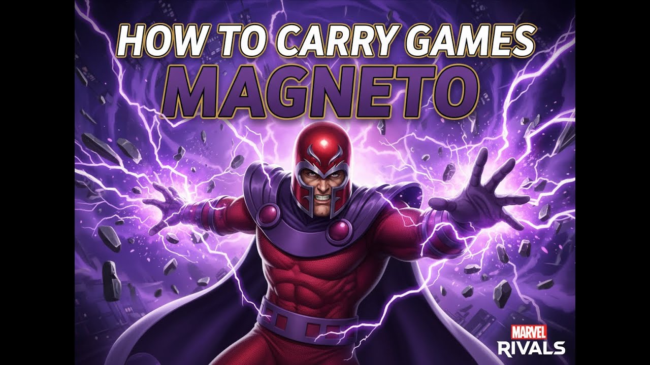 How to carry your games with MAGNETO ! | Marvel Rivals India | xHiTMAN