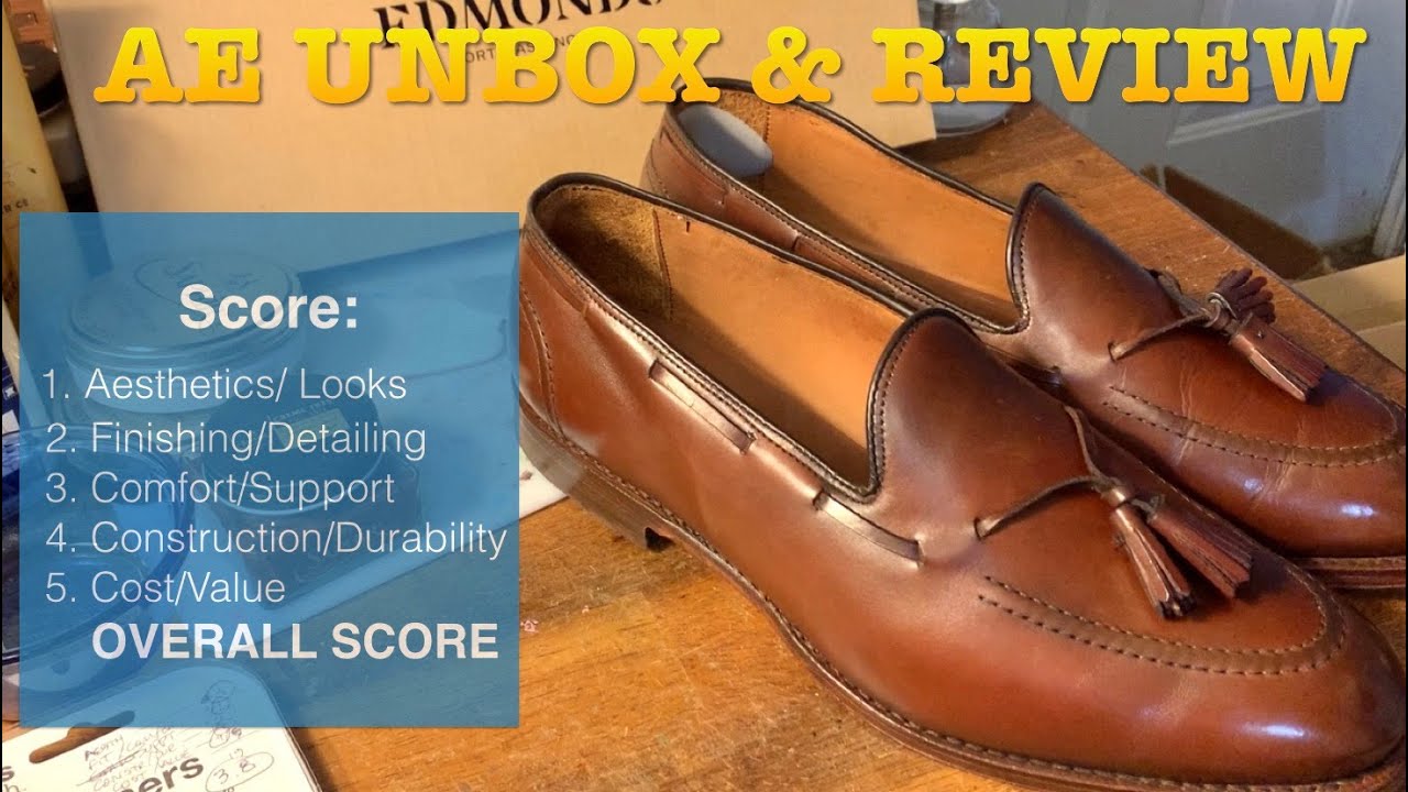 Allen Edmonds Acheson Unbox / Shine / Review