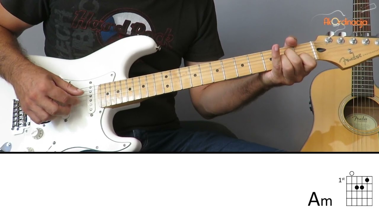 YU grupa - Odlazim (guitar cover by AkOrdinacija)