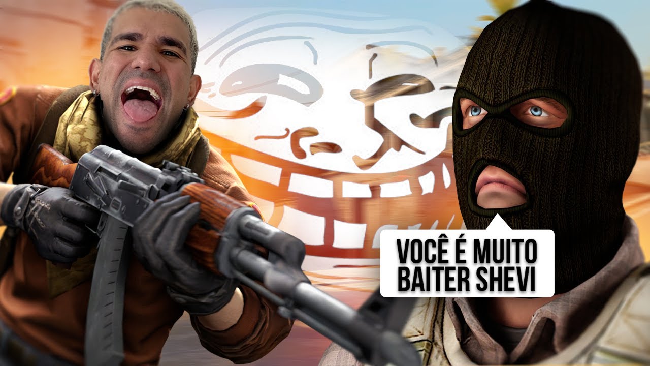 FUI CHAMADO DE BAITER e ACABEI COM O JOGO!!! ‹ CSGO ›