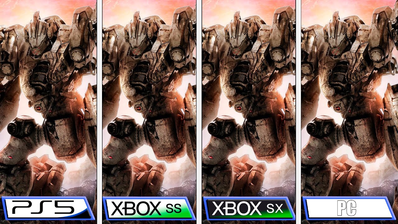 Armored Core VI | PS5 - Xbox Series S/X - PC | Graphics Comparison