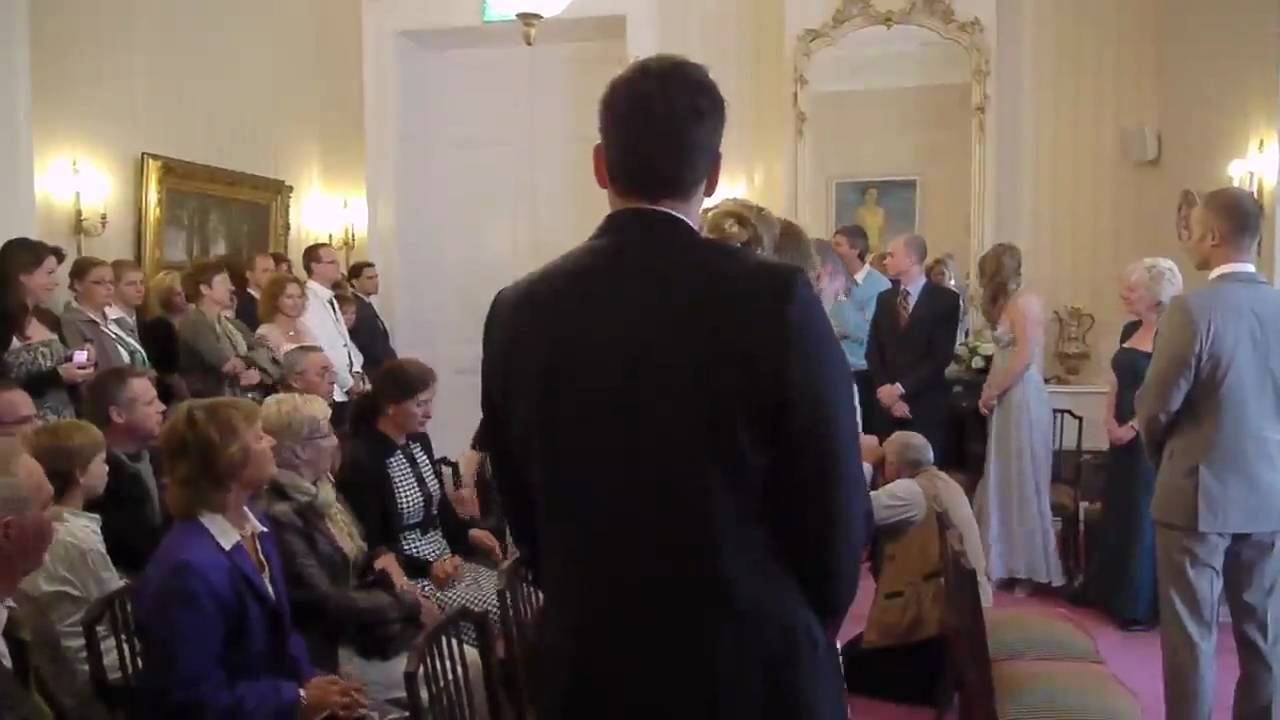 huwelijk victor en irene - binnenkomst zaal