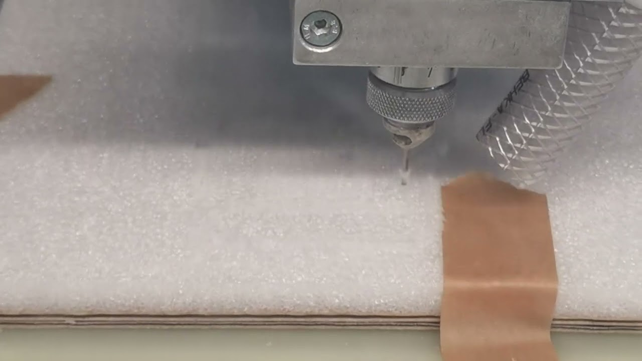 Isel CPM-4030 CNC Fräse Versuch 1