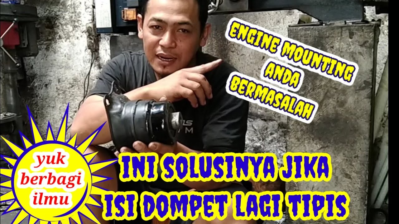 Cara perbaikan engine mounting || engine mounting Mobilio/Brio || Evan Understeel.