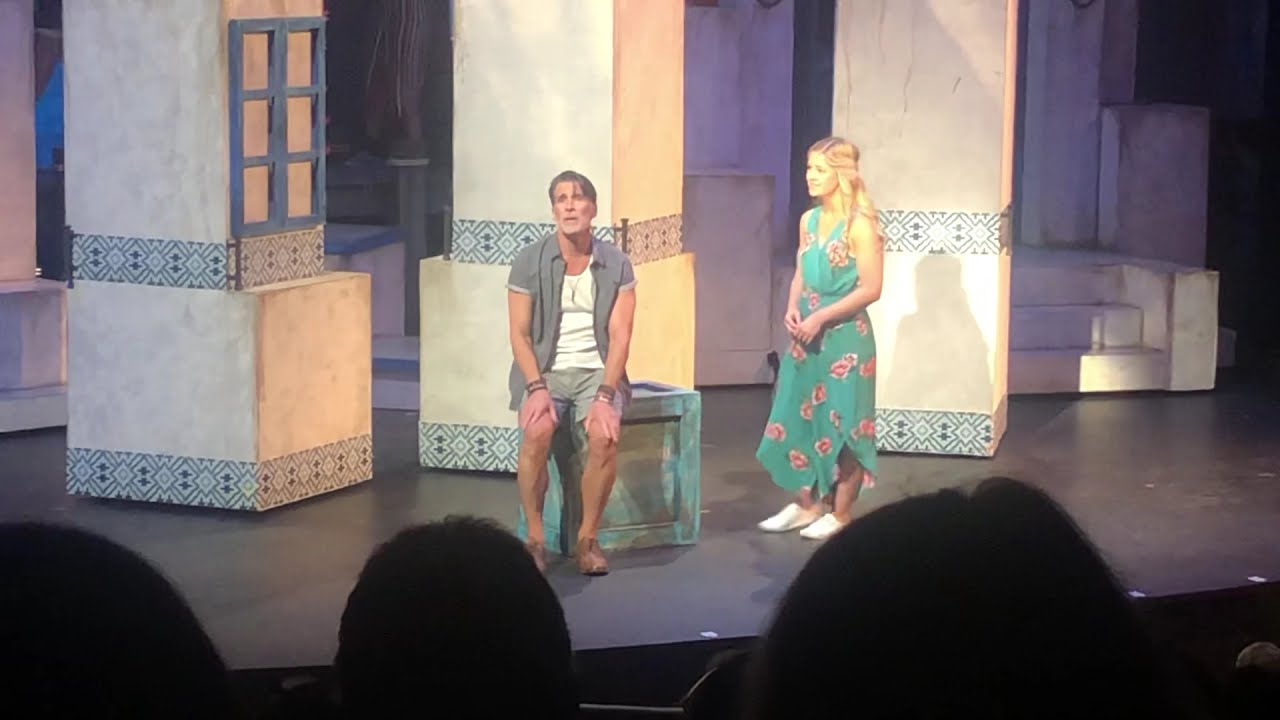 Kenny Wells as Sophie in Mamma Mia. “Name of the Game”