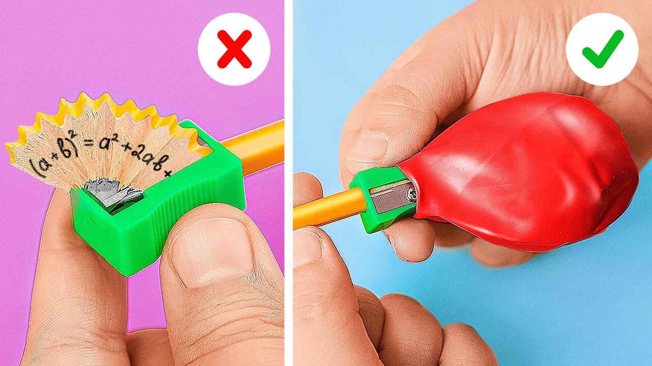 새로운 학교 해킹과 가제트 😜🎓 이 DIY로 친구들을 놀라게 해보세요