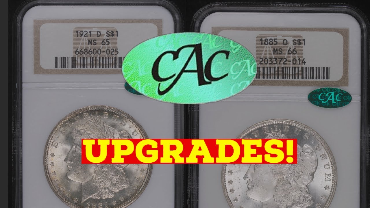 CAC Coin Upgrades! Our latest coin grading submission unboxing!