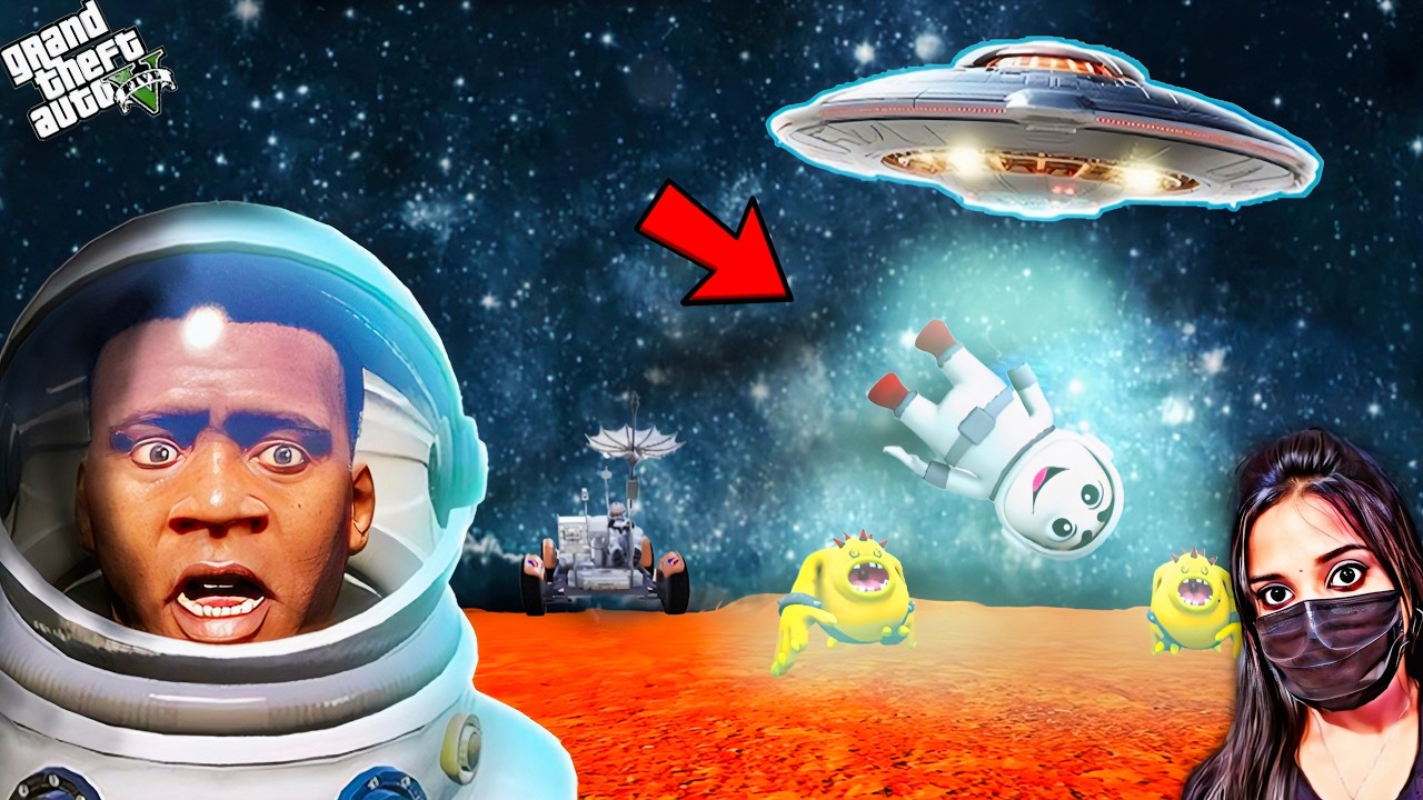Franklin&Shinchan Going To SPACE – GTA 5