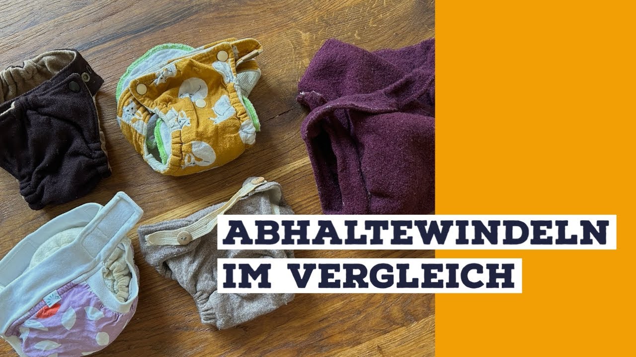Abhaltewindeln im Vergleich - Popolini, Finiwinis, Waldfrau-Windelfrei-Unikate & MataOrigin