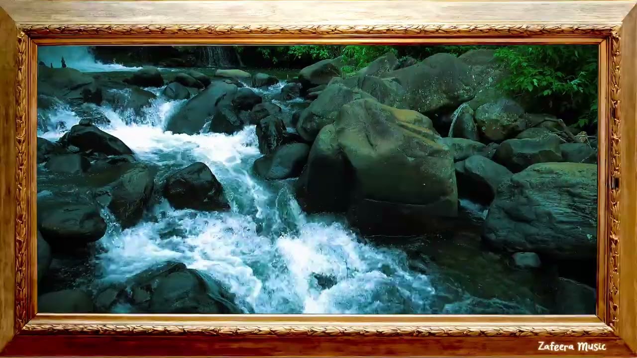 🏞️ 🎶 River Flow  | Gentle Nature Sounds ASMR for Sleep & Meditation | 3 Hours🌿 River sound