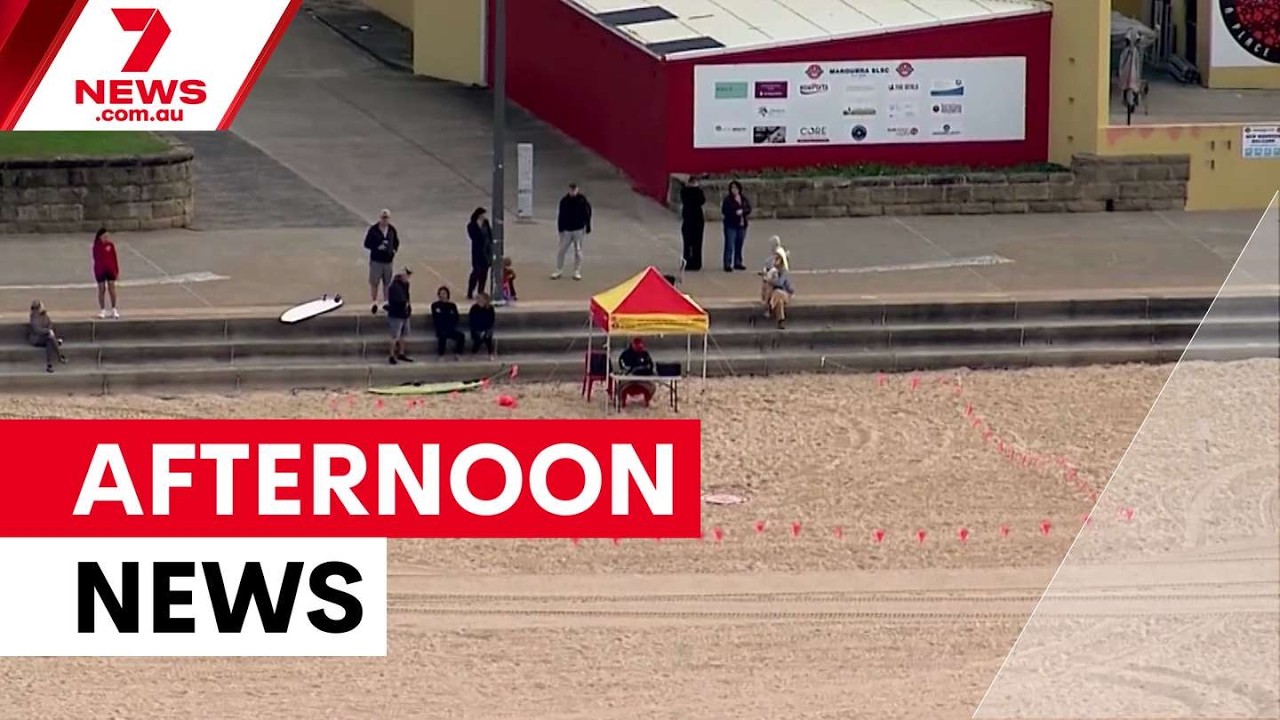 National home price slump; shark spotting drones; truck inferno clean-up | 7NEWS