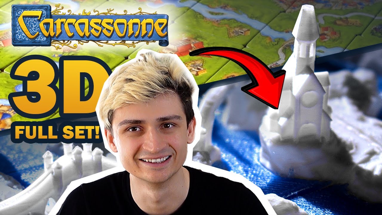 I Spent Months Designing 3D CARCASSONNE