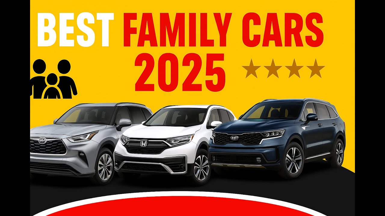 👉Top 5 Best Family Cars 2025 | Spacious, Safe & Fuel-Efficient SUVs for Families
