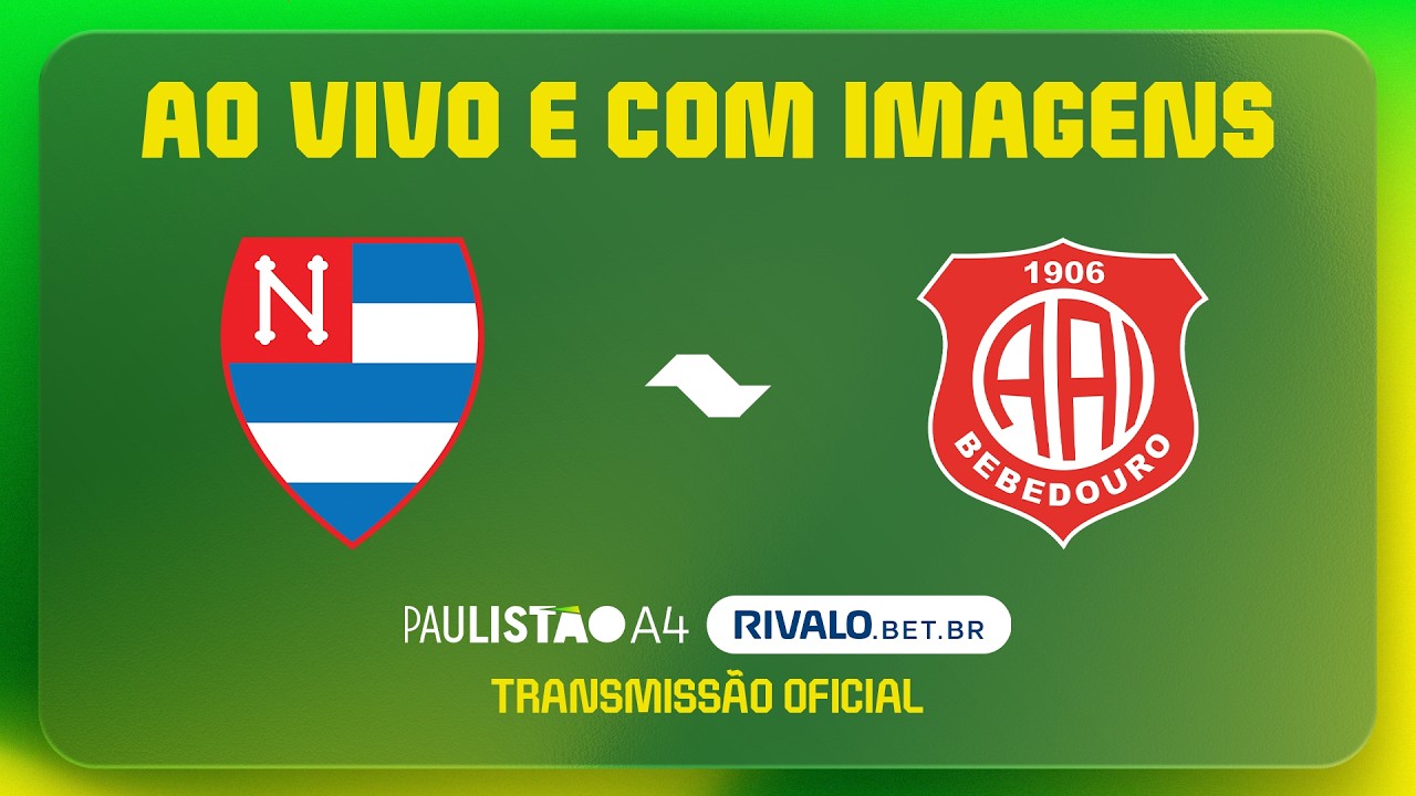 JOGO COMPLETO: NACIONAL X INTER BEBEDOURO | RODADA 15 | PAULIST&Atilde;O A4 RIVALO 2026