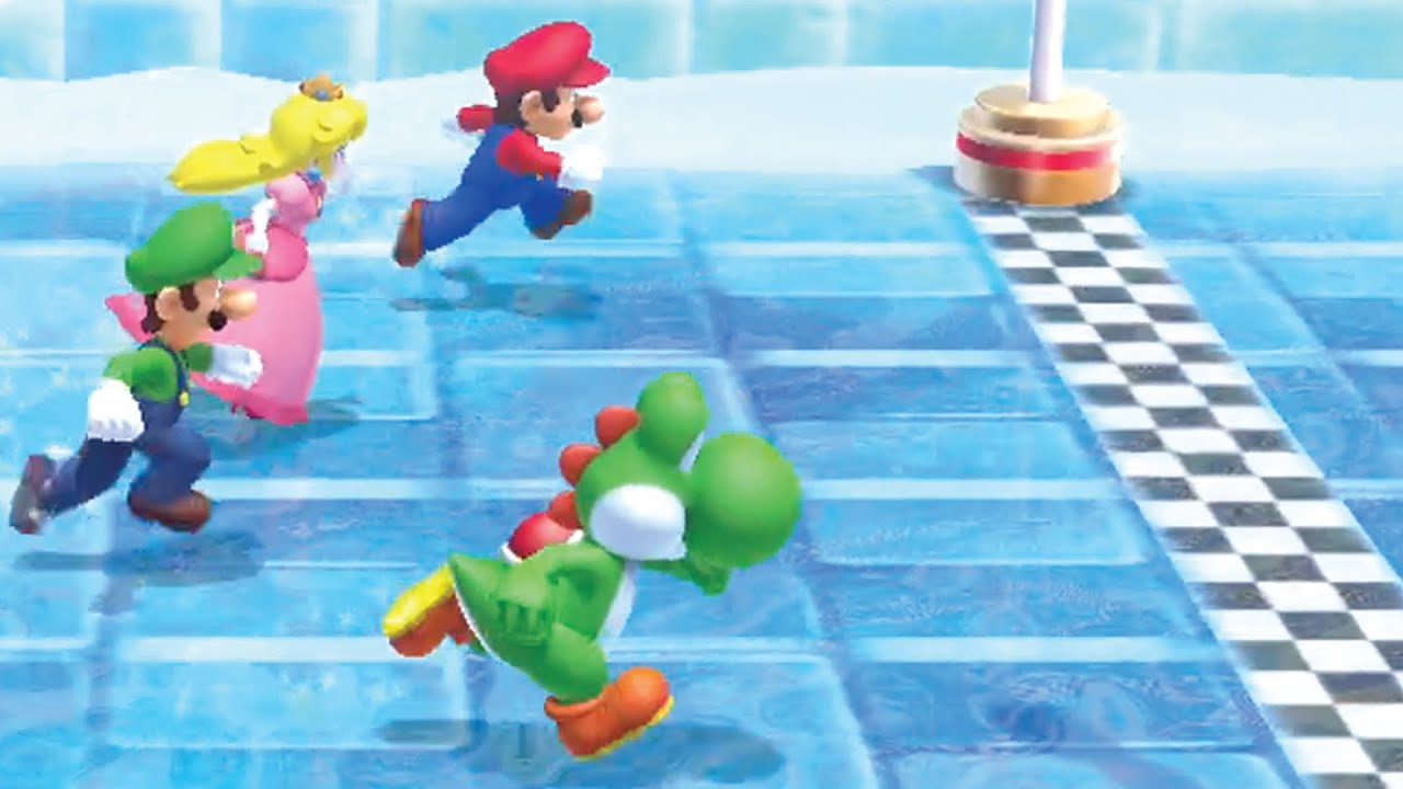 Mario Party Series: Mario Party 10 Minigames!! (Mario vs Peach vs Luigi vs Yoshi!)