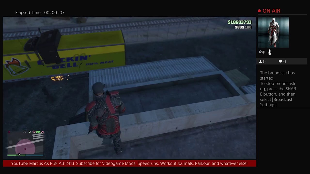 GTAV Online - Semi IN TRAILER
