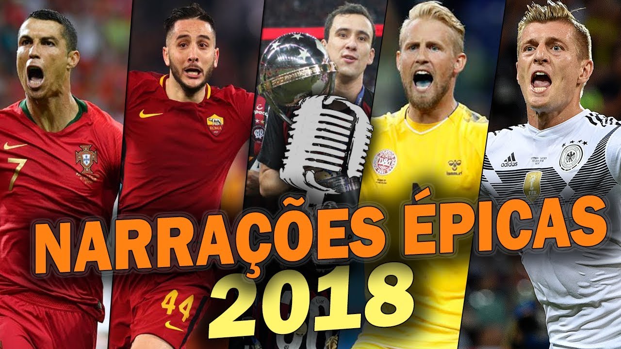 As Narrações mais ÉPICAS e EMOCIONANTES  do futebol em 2018
